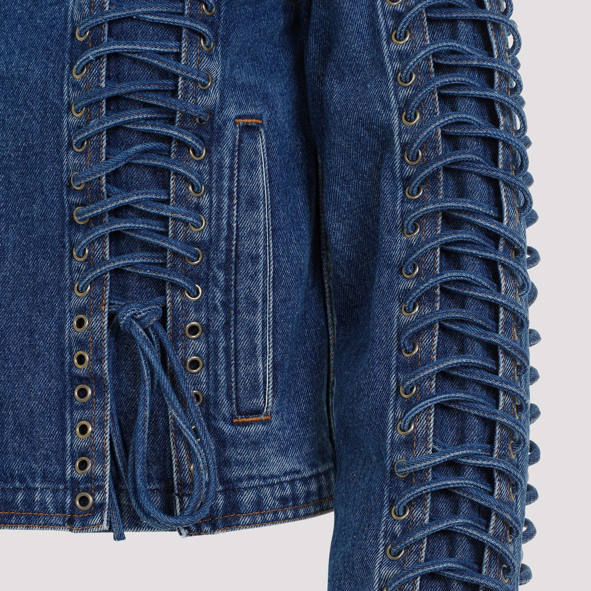Jean Paul Gaultier Jackets - Blue | 8e64aef1906aebf320a7c4d39e537b6f156e0949