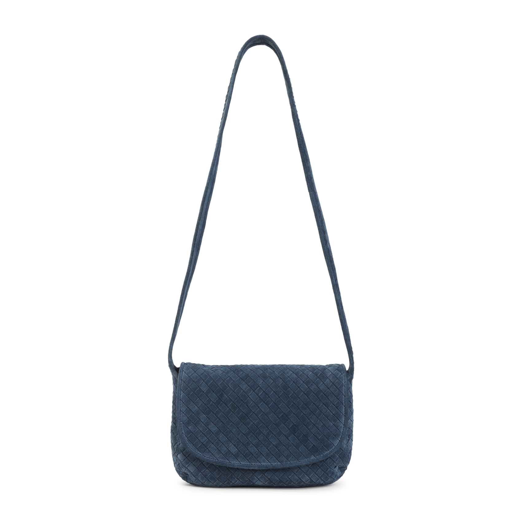 Bottega Veneta Messenger - Blue | 0e4b6668e19858a42c73505149a2328d0db21bc0