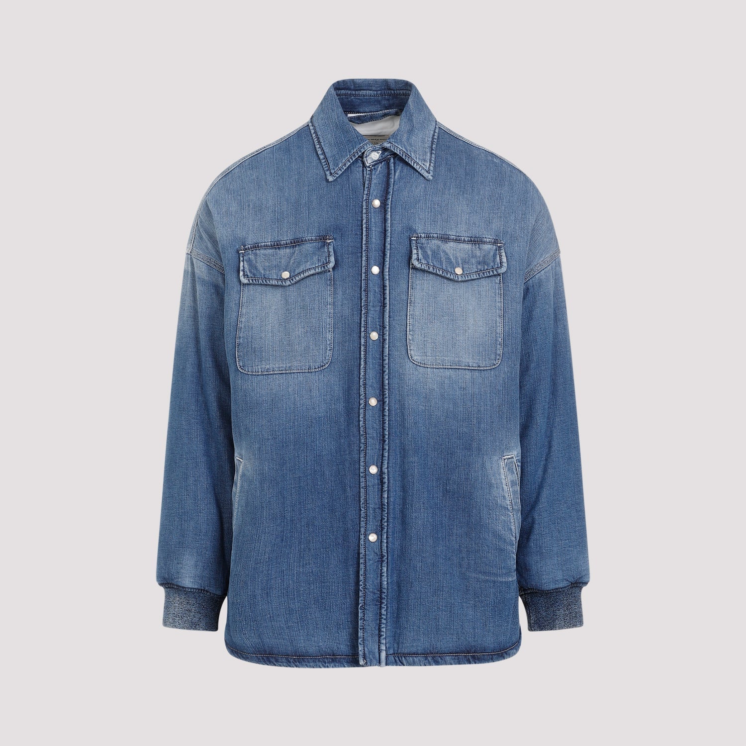 Alexander Mcqueen Shirts - Blue | 0b6ce4e1316afa64b2fea1293b0c384ae46aff1f