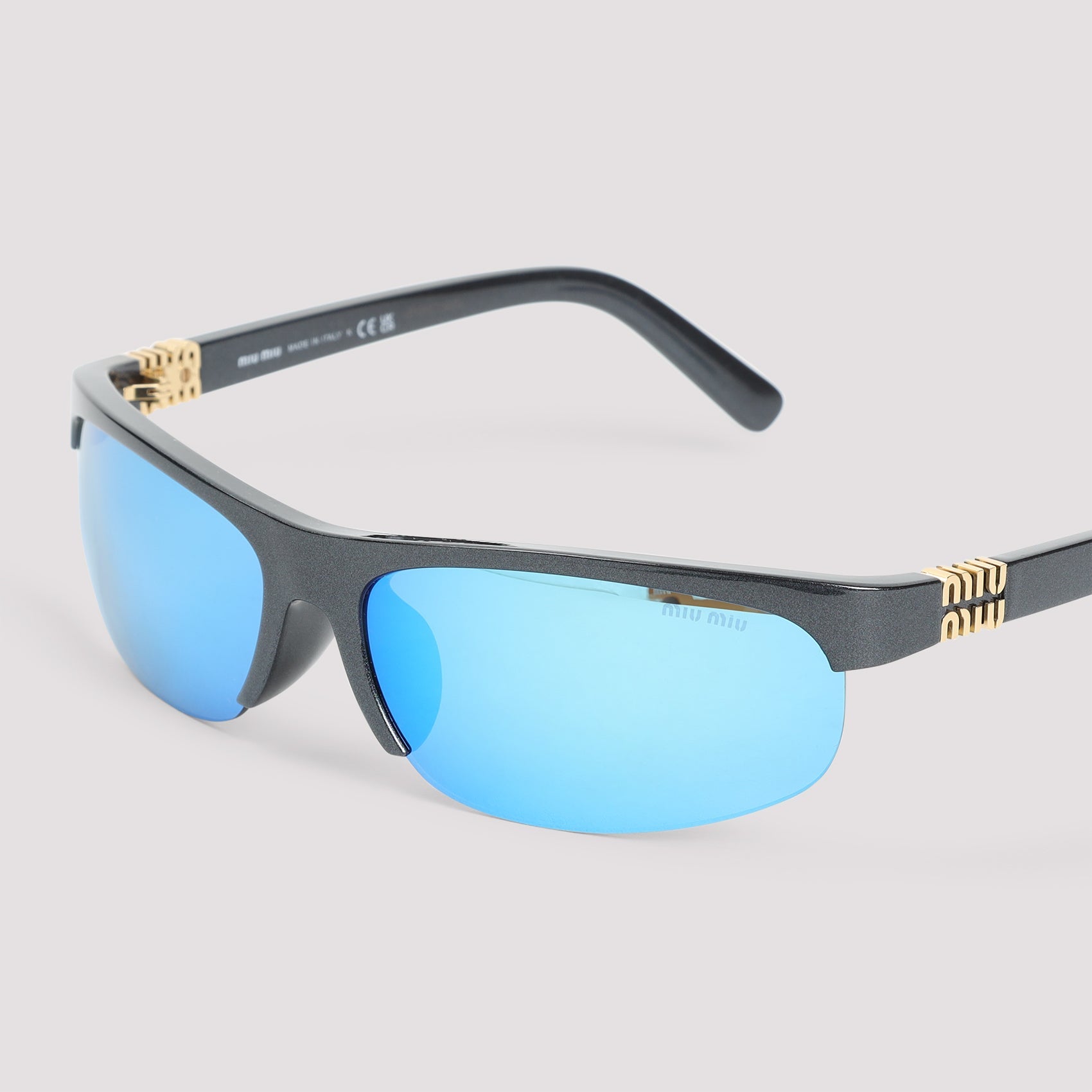 Miu Miu Eyewear Sunglasses - Blue | 5d3db6dd25b83df98408967907537a6c85fff847