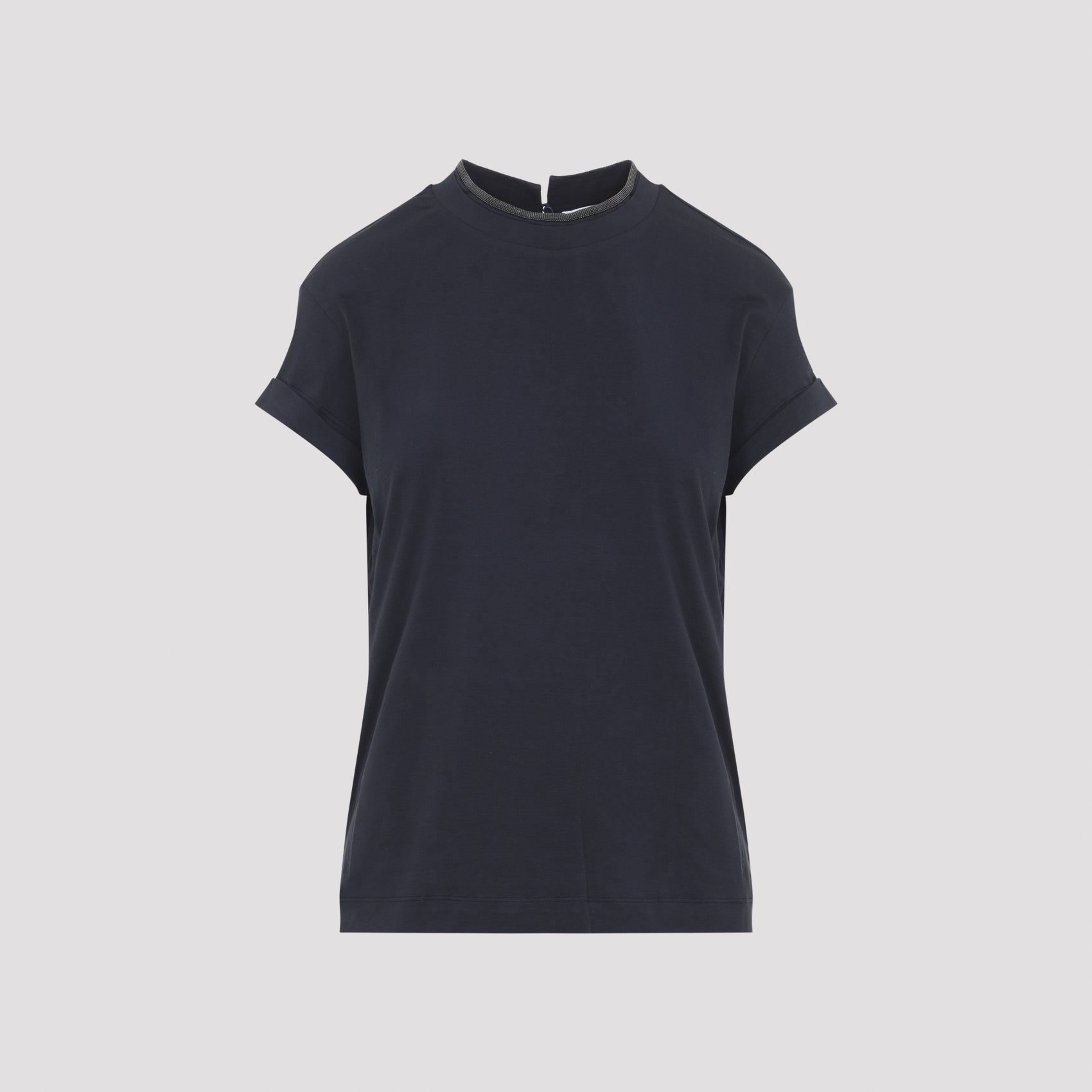 Brunello Cucinelli TSHIRT - Blue | f8d382a65450e87f7d8405772ab5e77fd60ff296