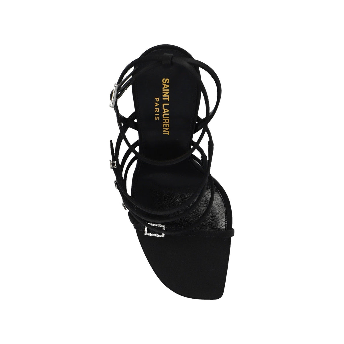 Saint Laurent Jerry Satin Sandals