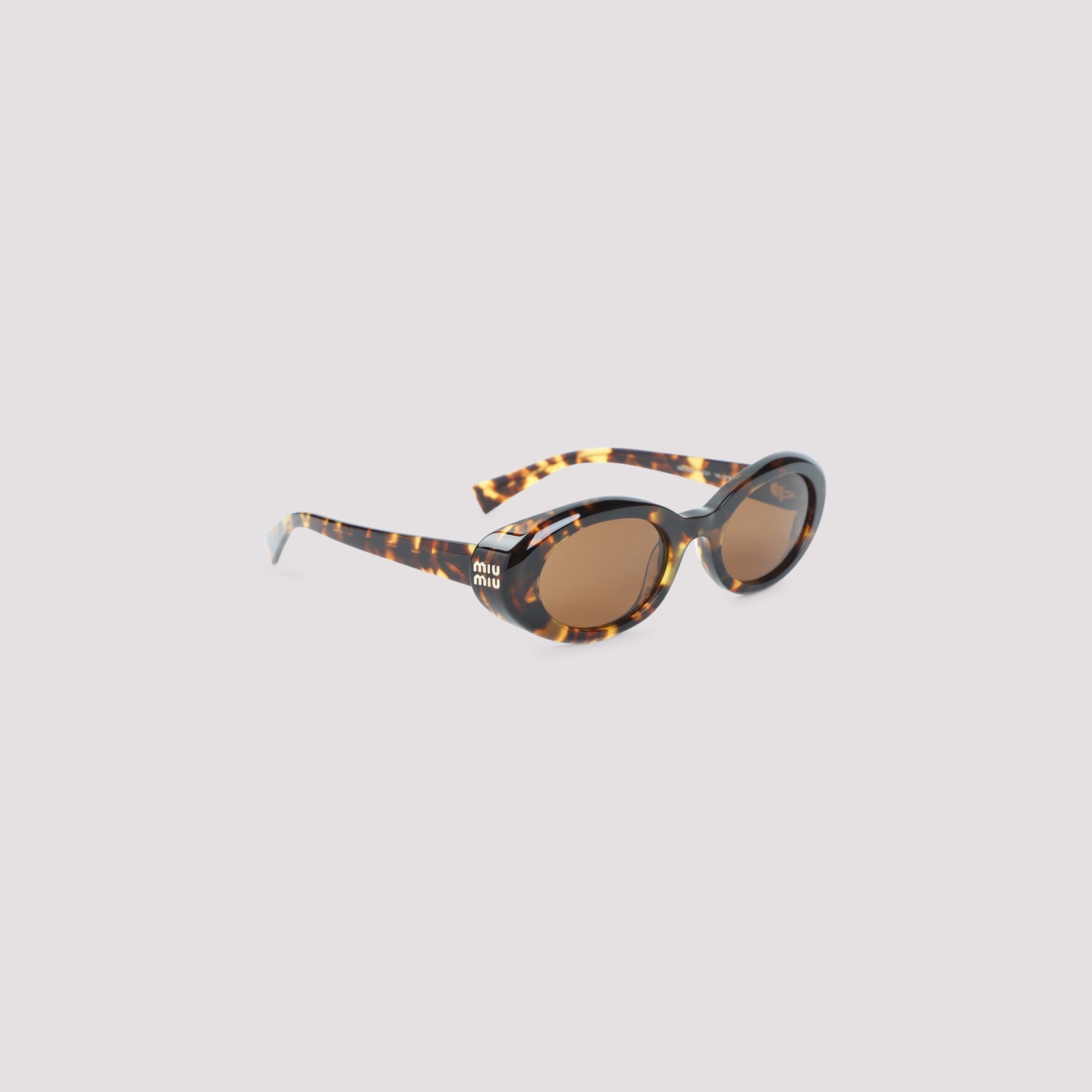 Miu Miu Eyewear Sunglasses - Brown | da5f26eb27ddd8aad8c24e1be16398347266e83d