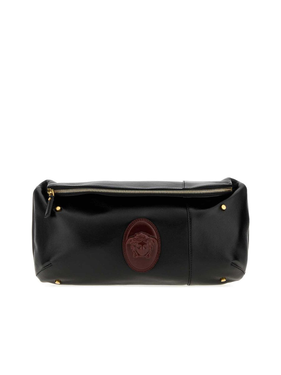 Versace Lou Nappa Leather Belt Bag