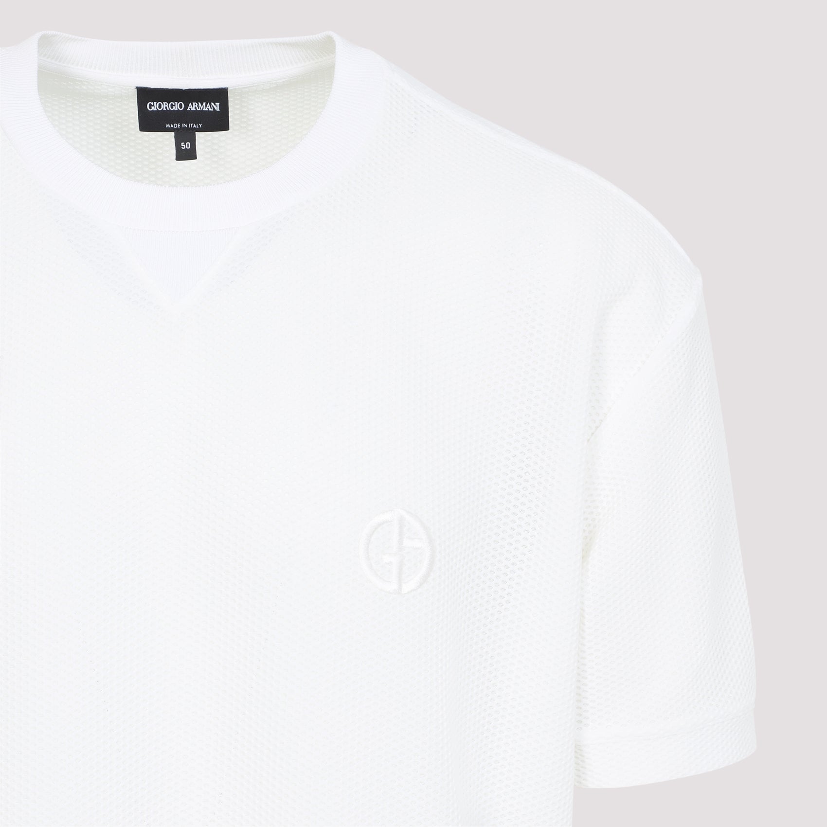 Giorgio Armani T-shirts - Nude & Neutrals | ef4f45418bcd50c509e2a98e132f348f5db82e08