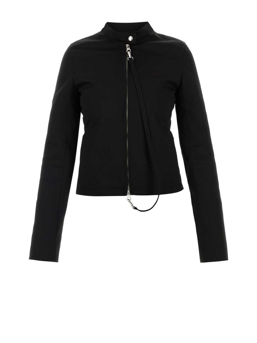 Courreges City Polycotton Jacket in Black Polycotton
