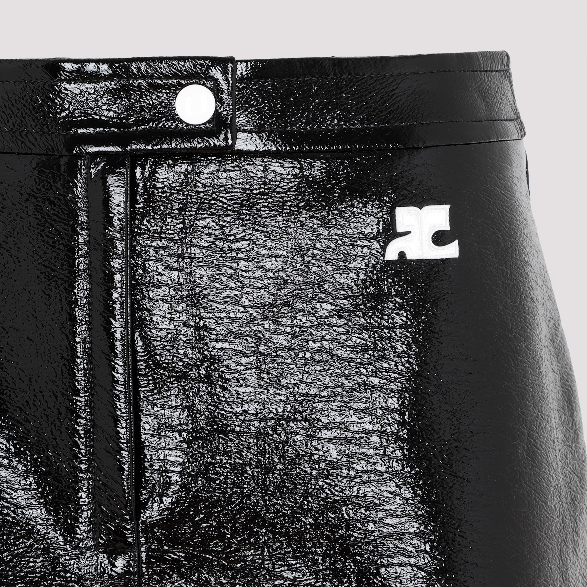 Courreges Mini skirts - Black | 7e91fc43b0555baa97a6d580e00441b123c41a67