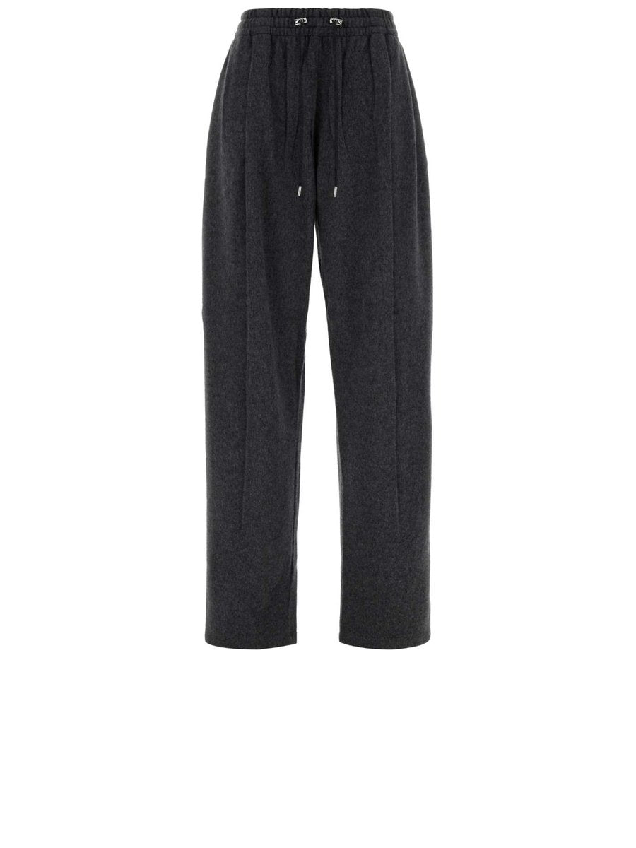 Prada Pants in Grey Virgin Wool and Cashmere