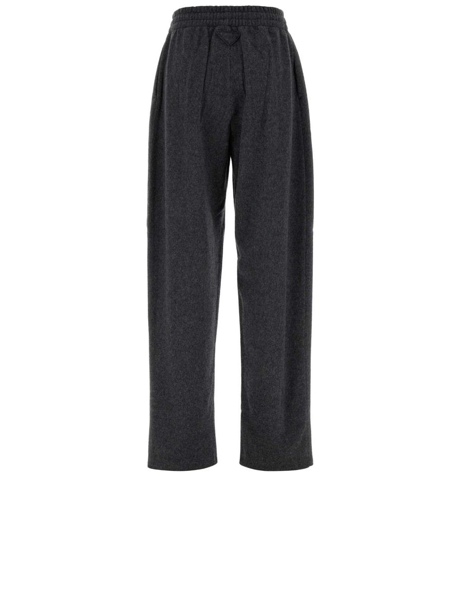 Prada Pants in Grey Virgin Wool and Cashmere