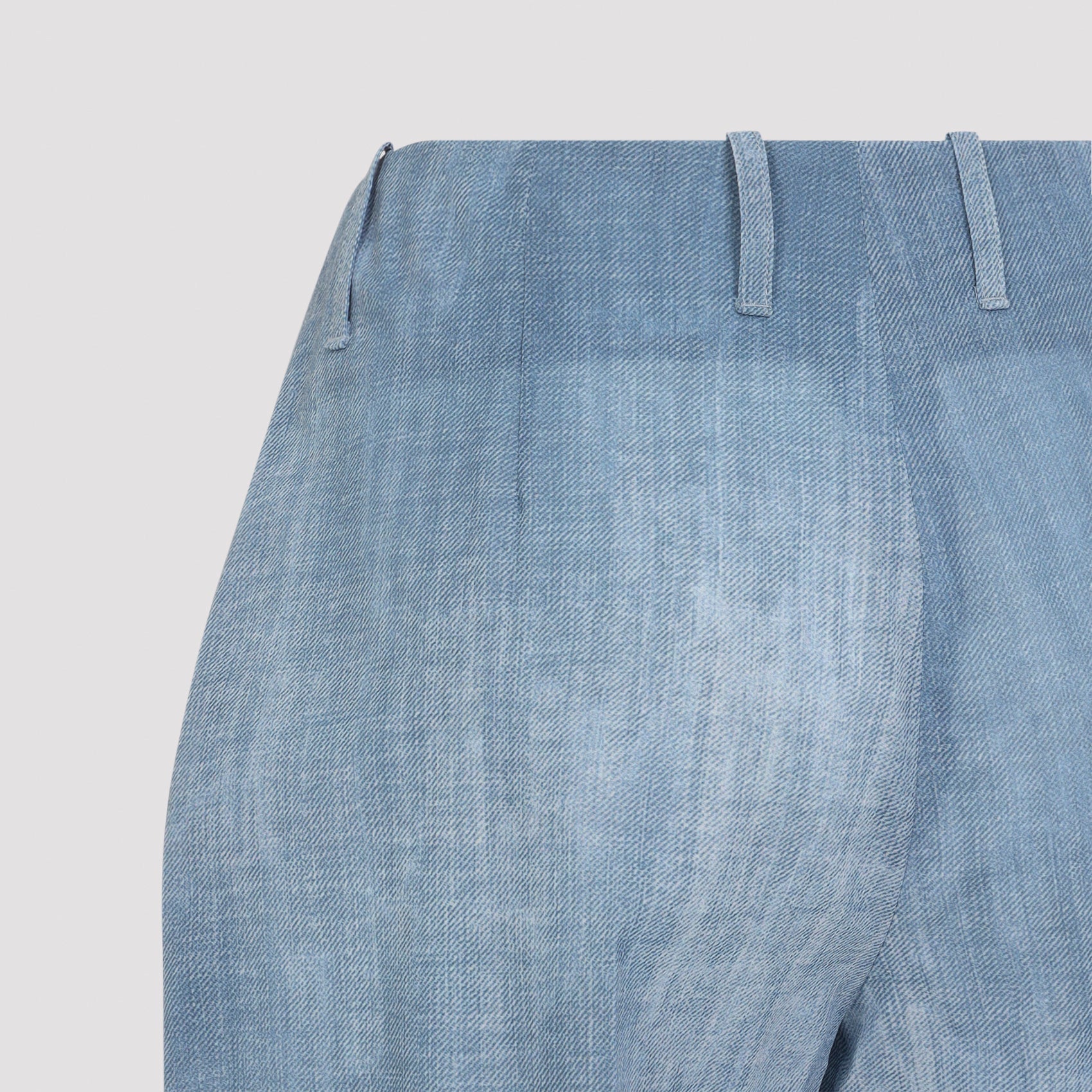 Ermanno Scervino Wide leg - Blue | dc36456520eedeb853bdee73348019f93361c98a