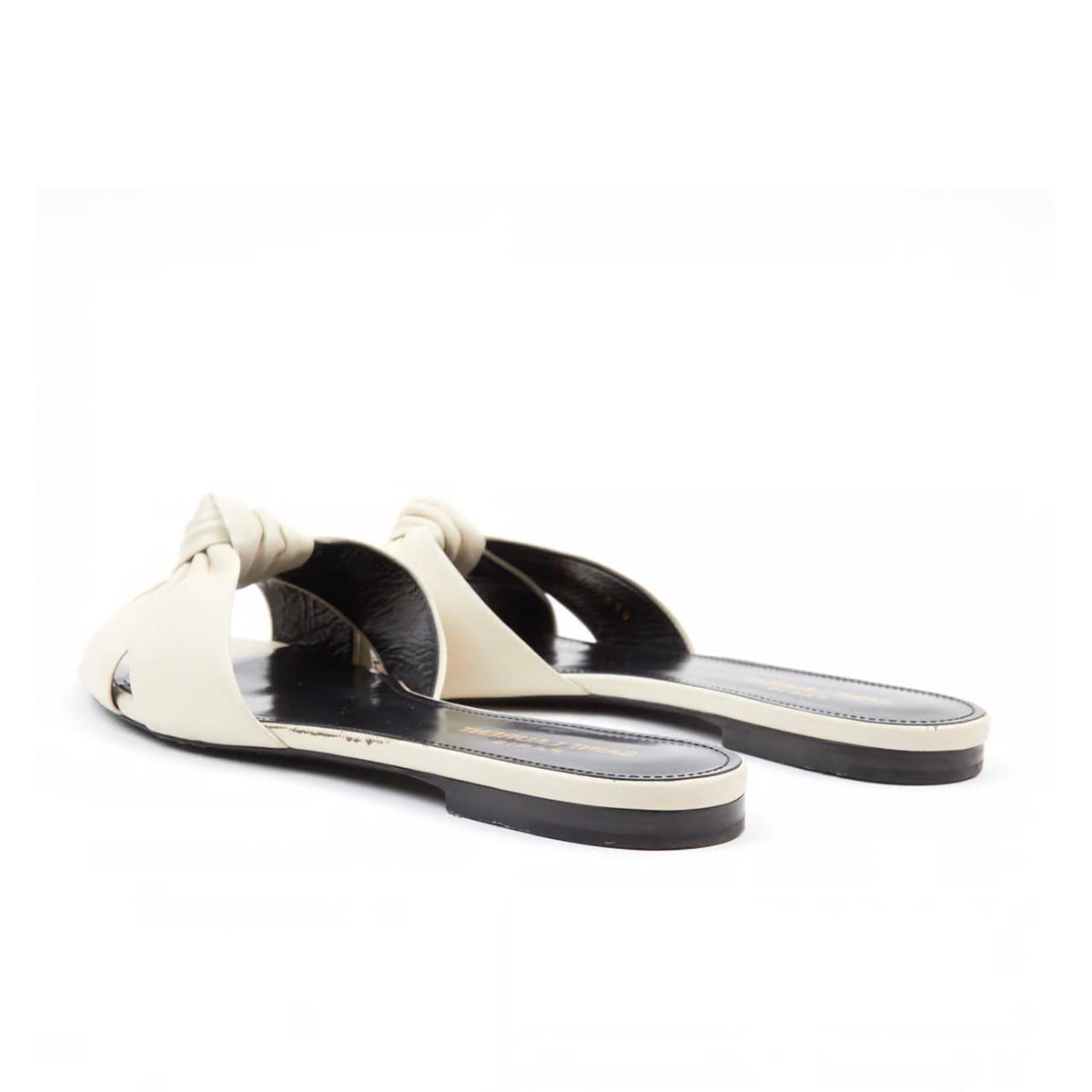 Saint Laurent Leather Slides