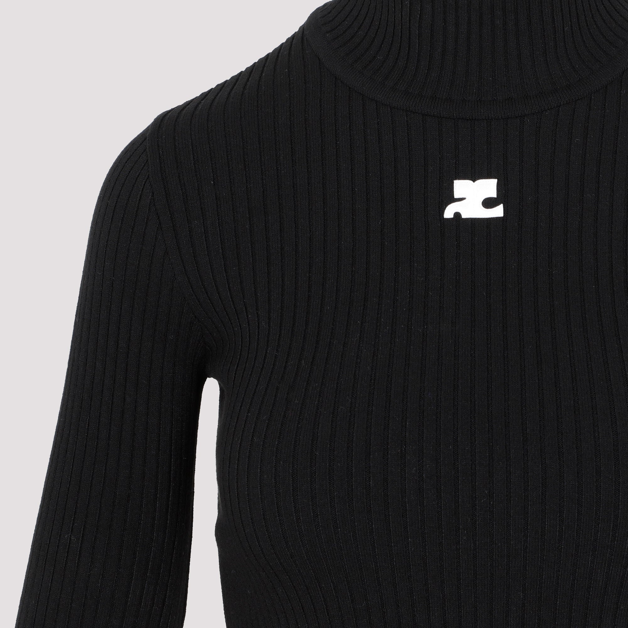 Courreges Pullover - Black | 83bb6b15d7a0c51caea21e291721ac0abec225d8
