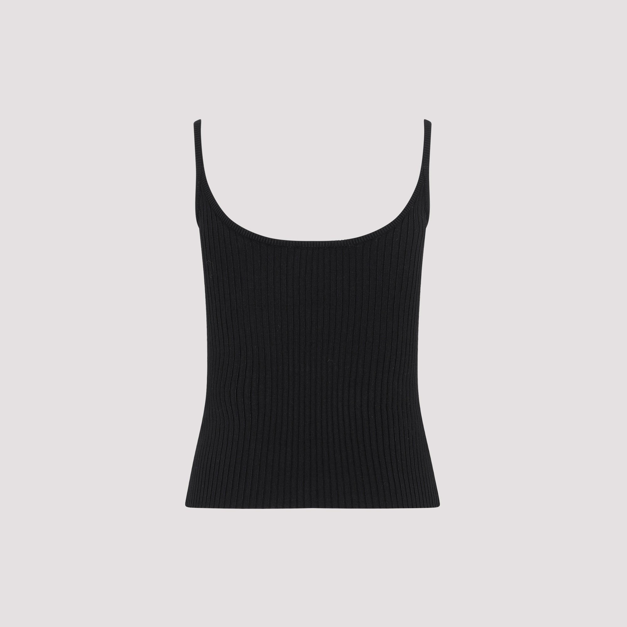 Courreges Vests & tanks - Black | 5c84e57c533a7a32765f686e270a07a109e2a0ff