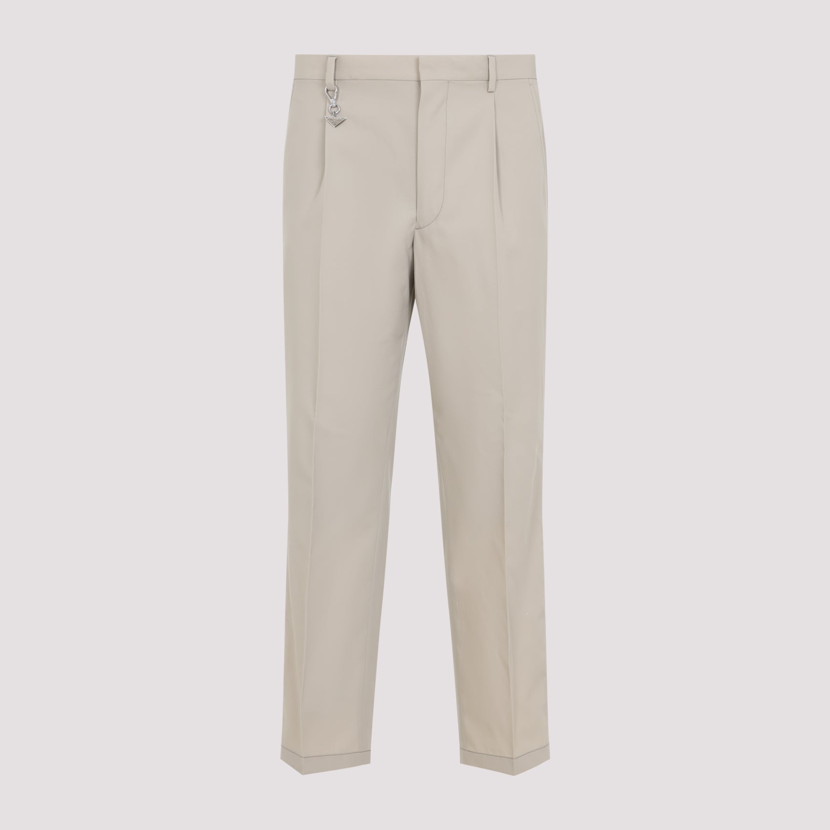 Prada Regular & straight leg - Nude & Neutrals | 8162eb8de996170a306ef21f51126cdd9cf3b523