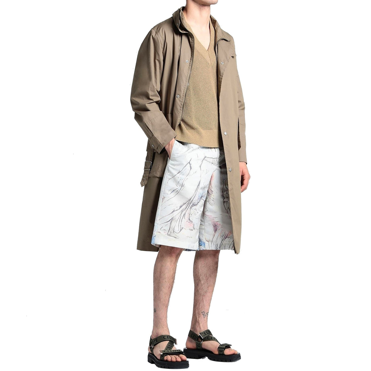 Alexander McQueen William Blake Dante Shorts