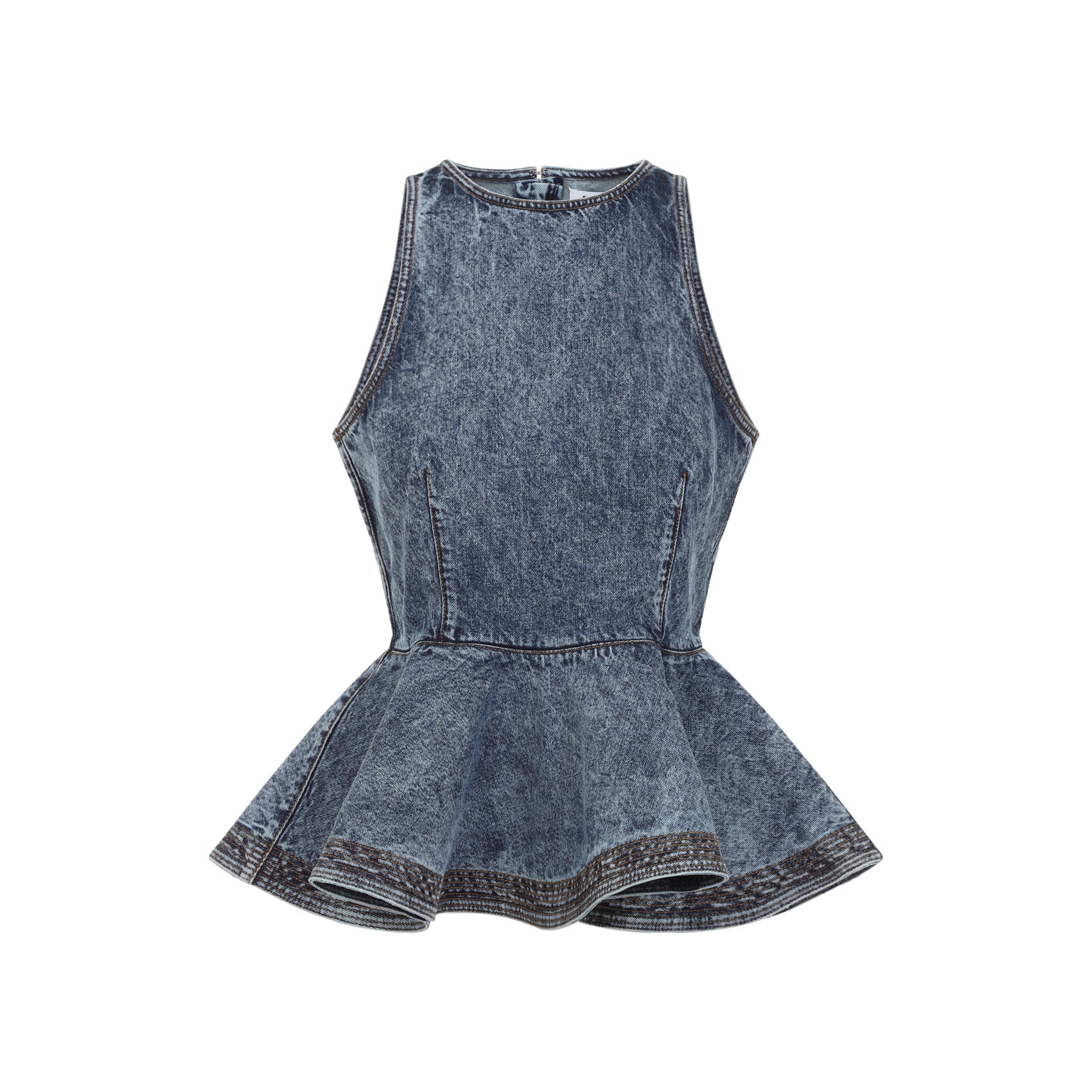 Ala√èA Tops - Blue | 2446ddc2392ee6c890500da69b29fcb29c01dc60