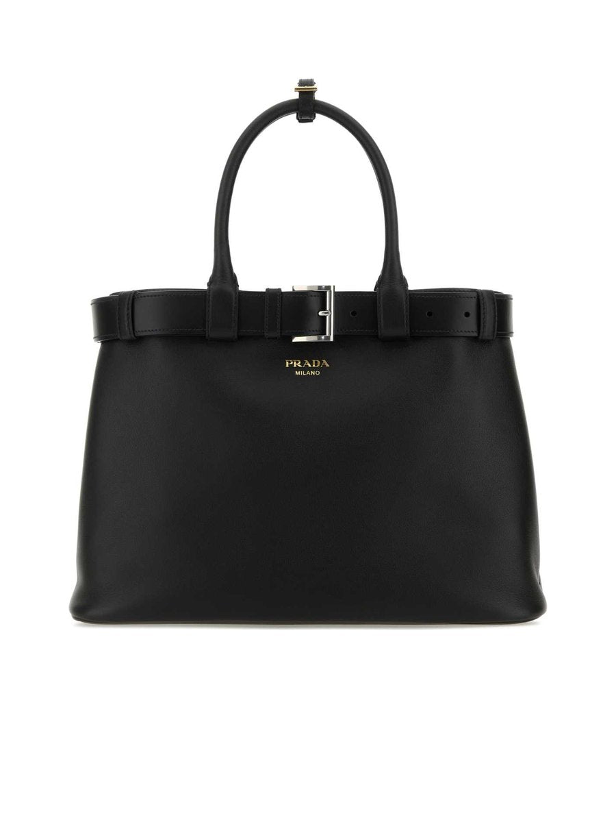 Prada Buckle Large Handbag