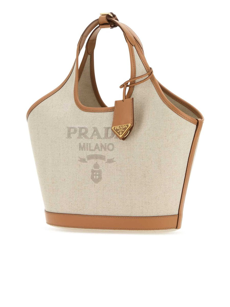 Prada Canvas Tote Bag