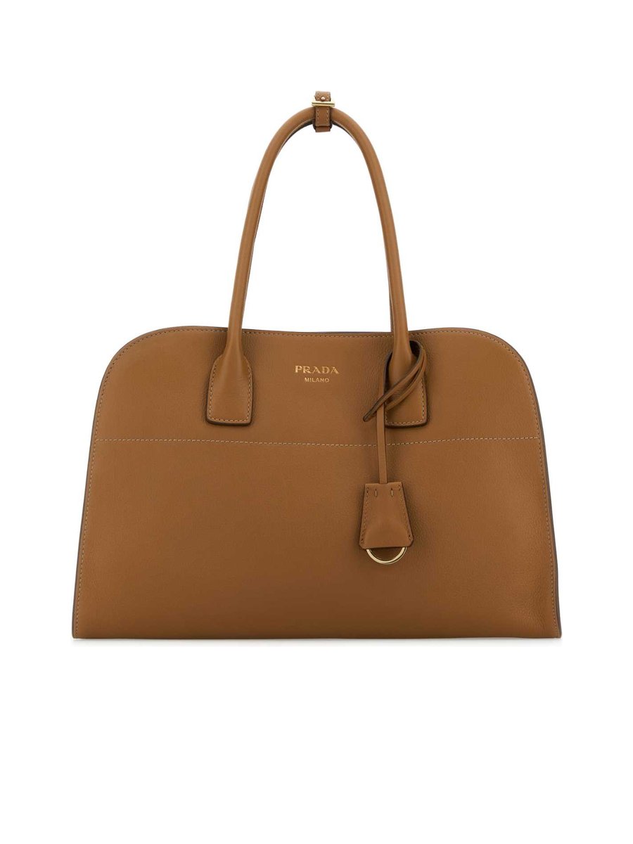 Prada Medium Leather Shopping Bag