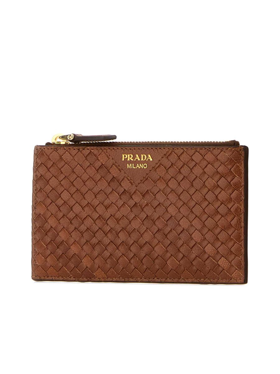 Prada Saffiano Leather Card Holder