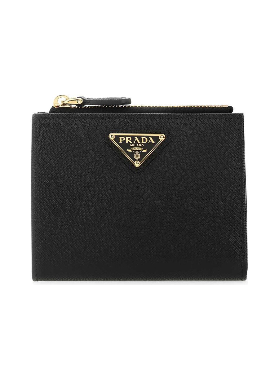 Prada Saffiano Leather Coin Wallet