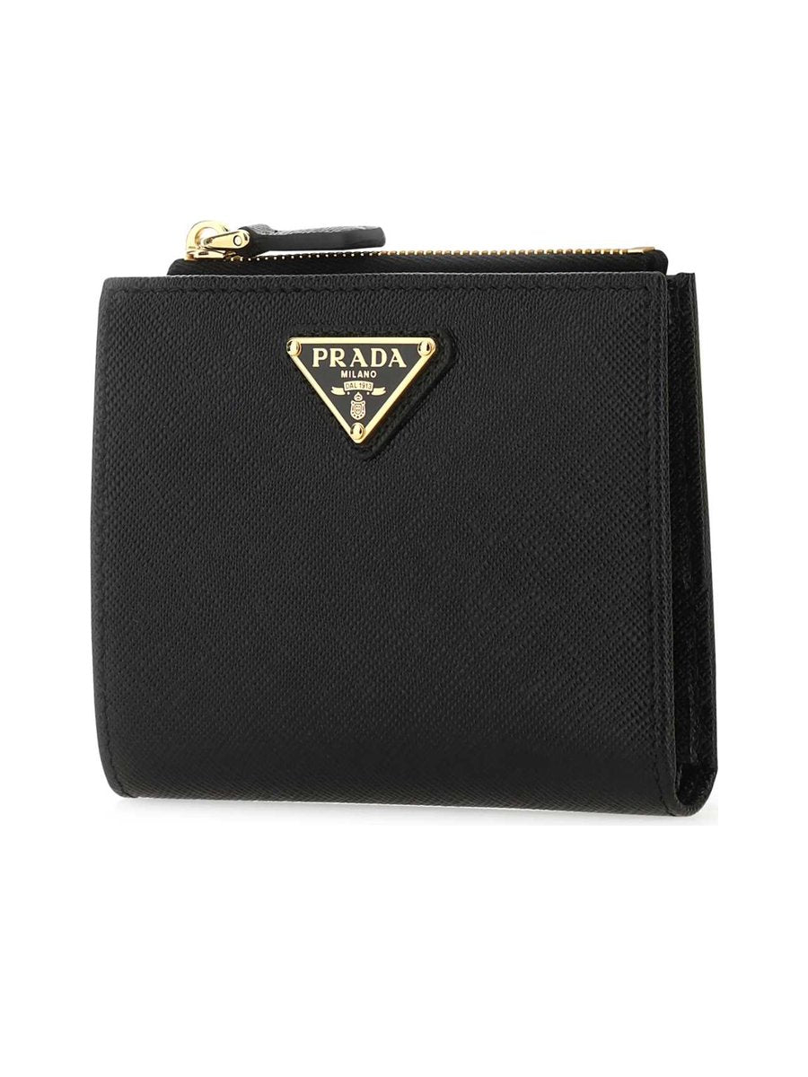 Prada Saffiano Leather Coin Wallet