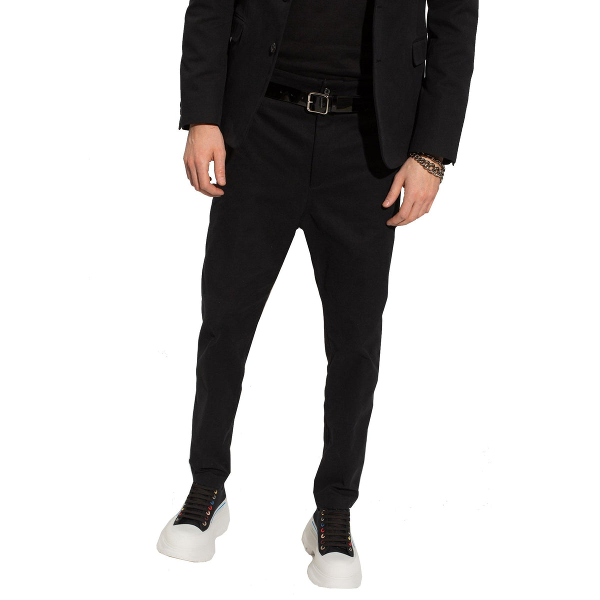 Alexander Mcqueen Pleat-Front Trousers