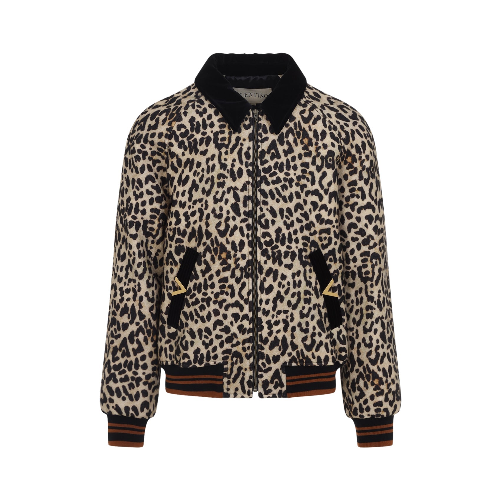 Valentino Jackets - Brown | 2979a4d7c45e1d440215fab2702532a8467c4c36