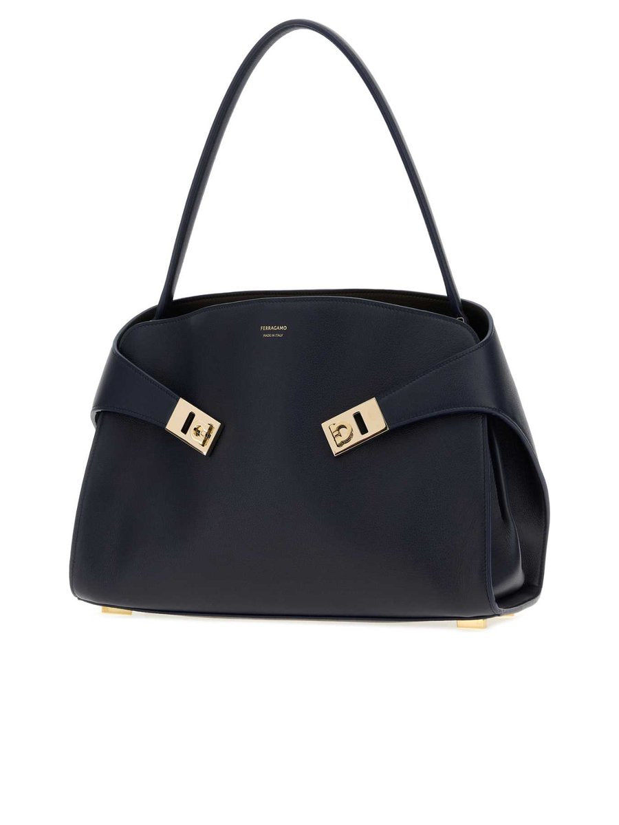 Salvatore Ferragamo Medium Hug Soft Shoulder Bag