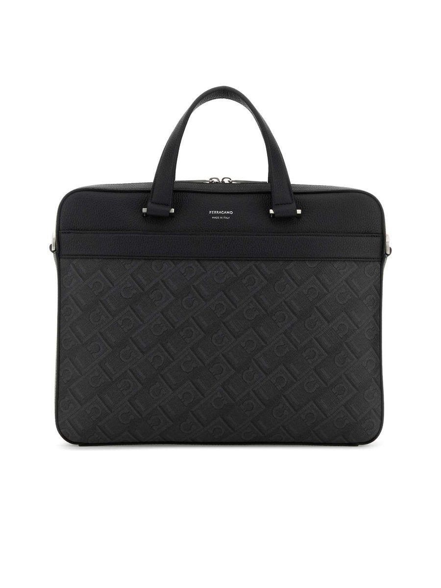 Salvatore Ferragamo Monogram Briefcase