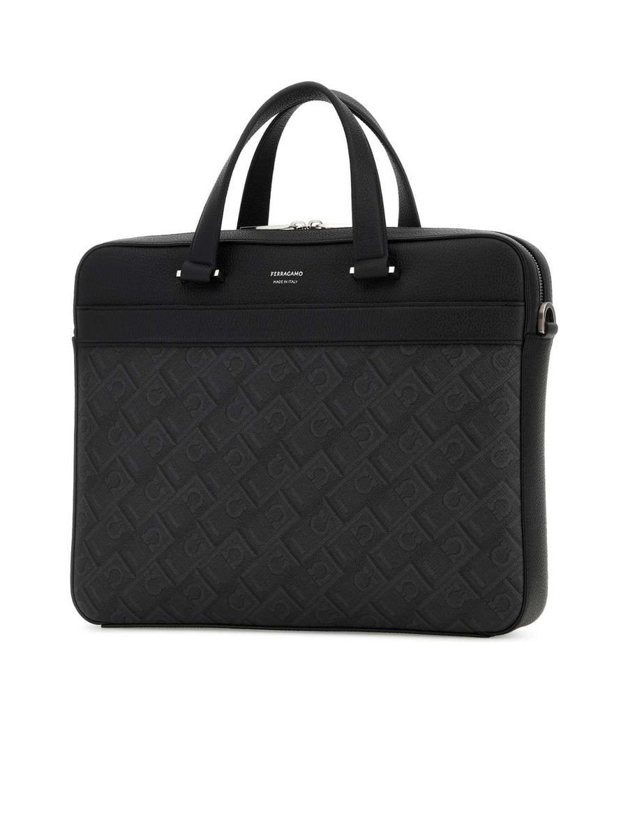 Salvatore Ferragamo Monogram Briefcase