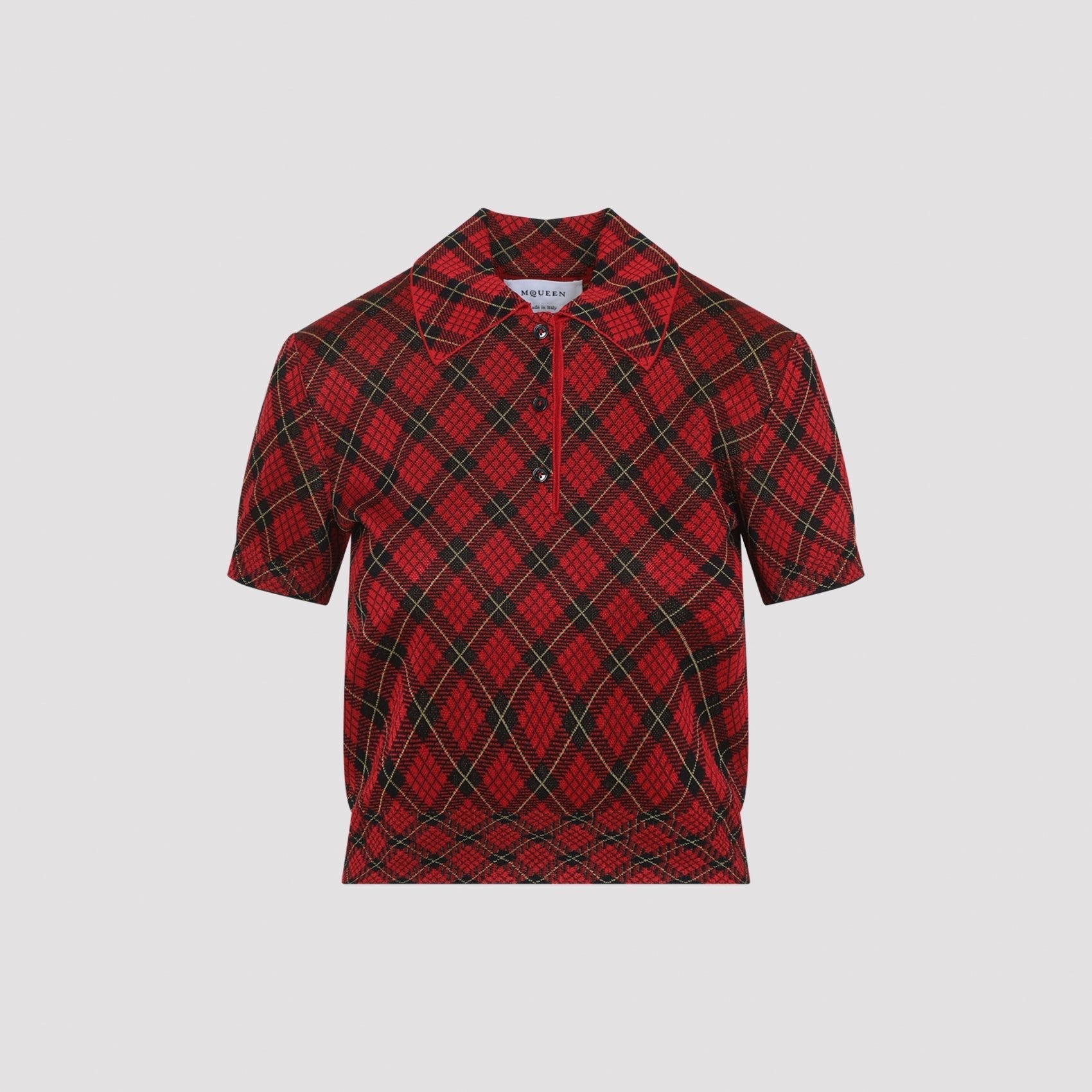 Alexander Mcqueen Polo - Red | 16bcf272aaaf5143cf33aa1180d82f34d22499a8