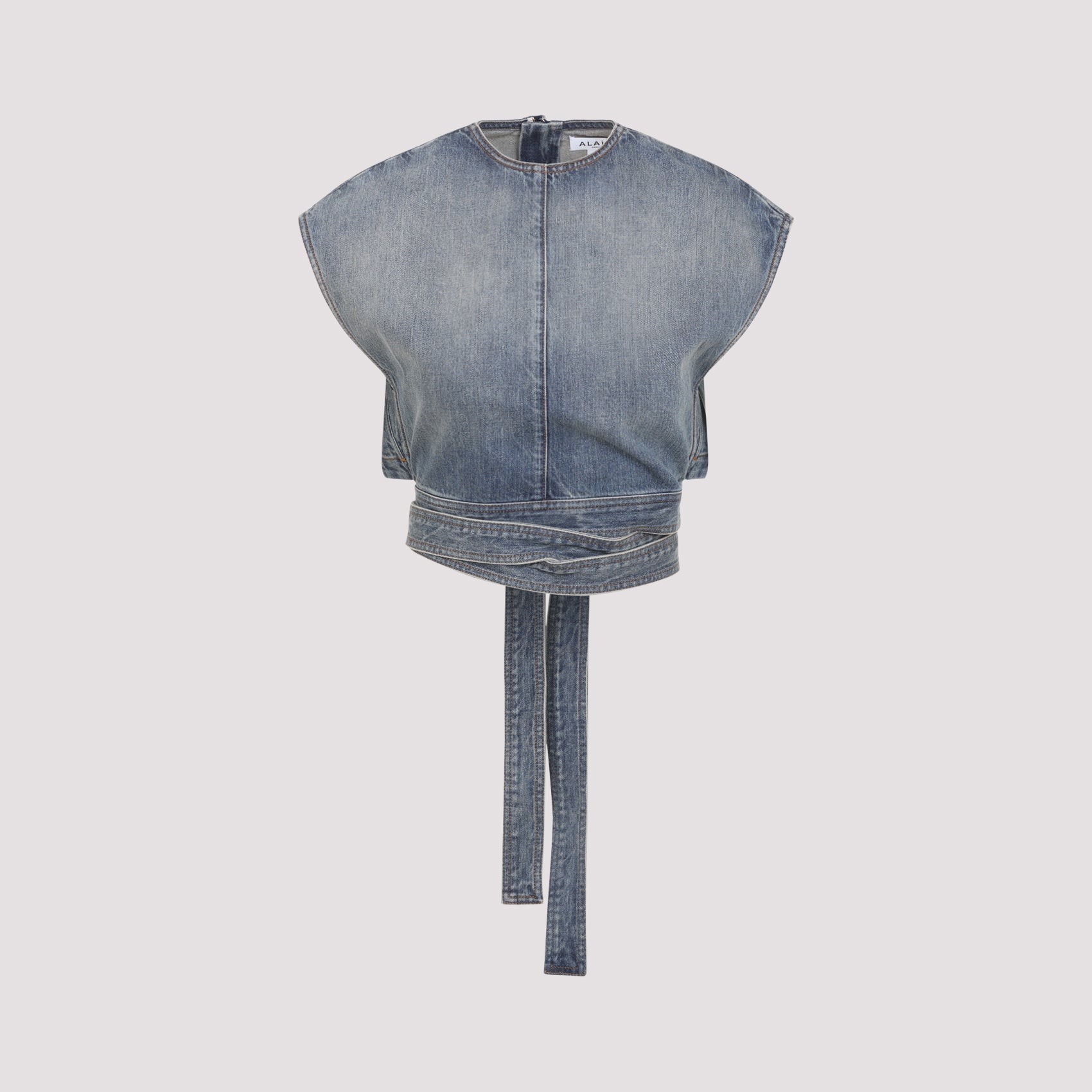 Ala√èA Tops - Blue | 41882a7a20f0be7f61c90ce61748a79ec6b3bbb3