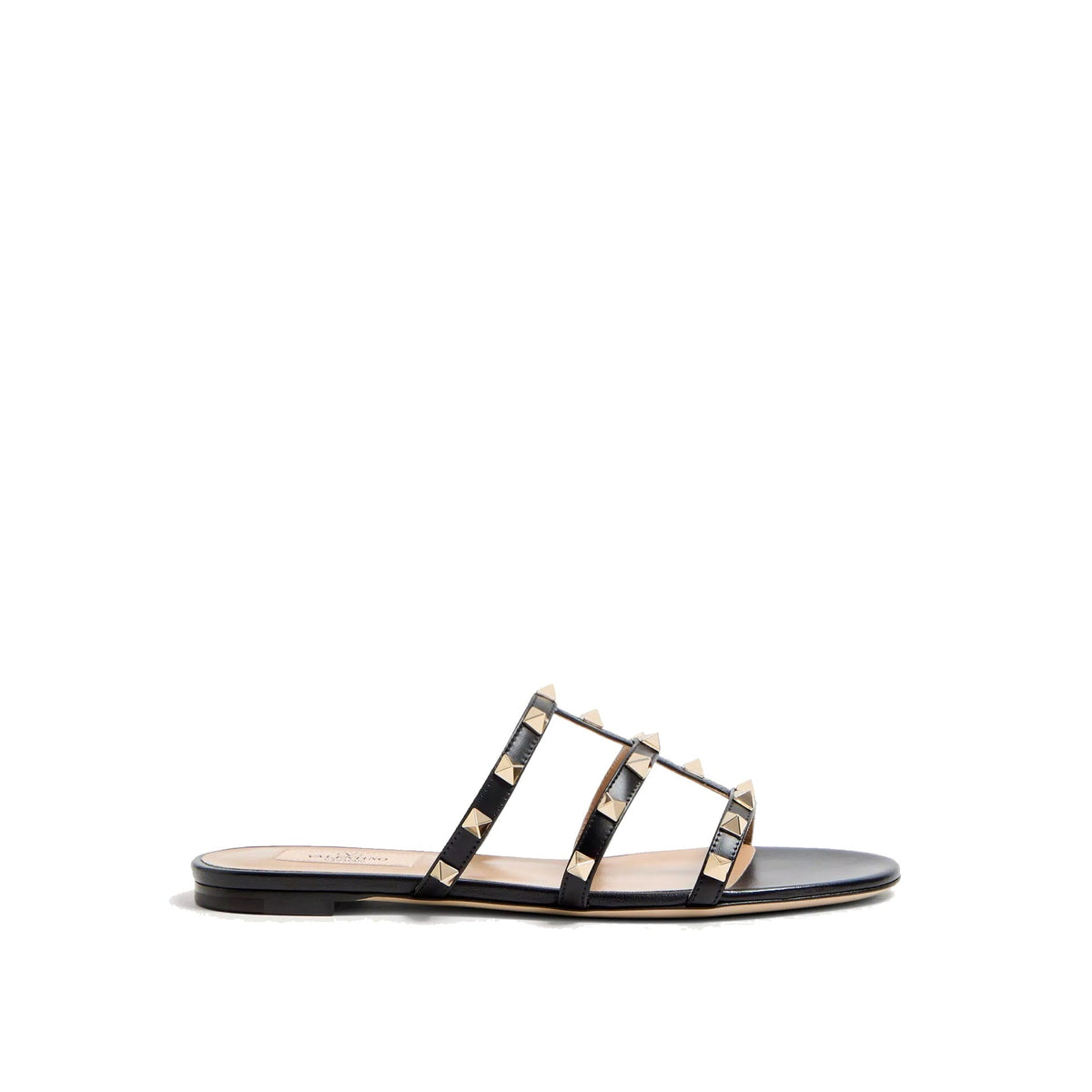 Valentino Garavani Rockstud Low Slide Sandals