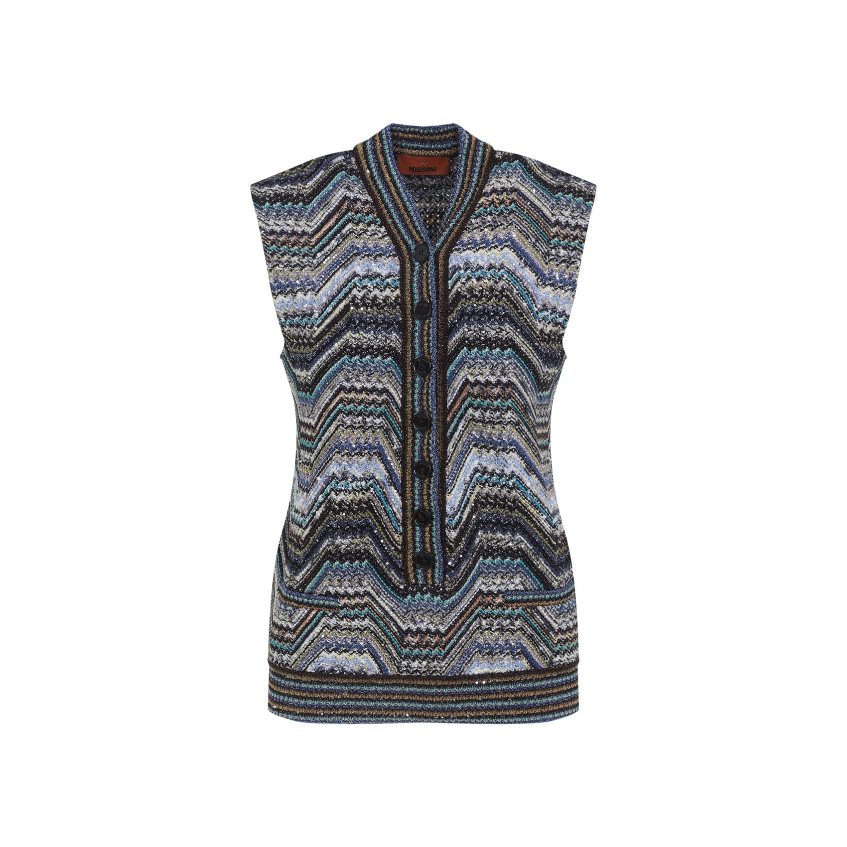 Missoni Gilet - Multicolour | cde865b2356393f1923eeff2d4b036d30af2fa19
