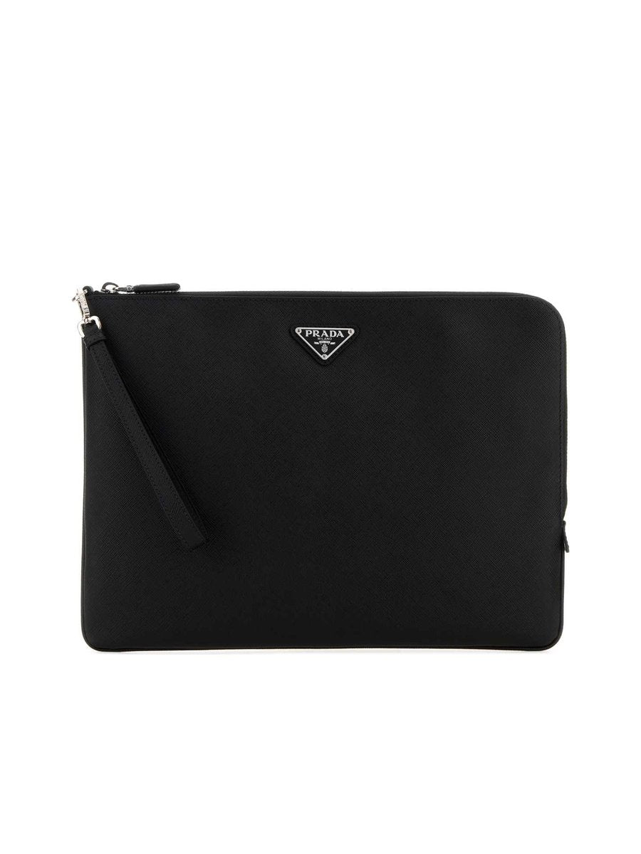 Prada Saffiano Leather Pouch