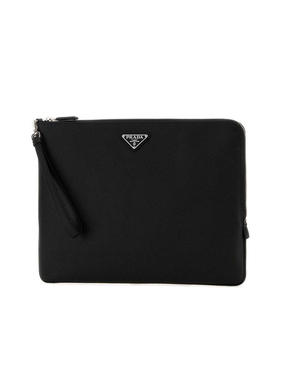 Prada Saffiano Leather Pouch