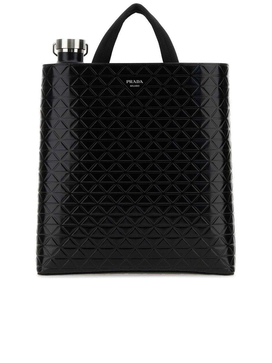 Prada Leather Shopping Bag
