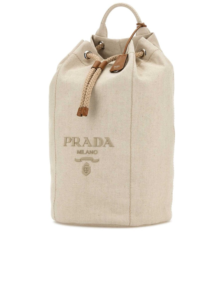 Prada Canvas Backpack