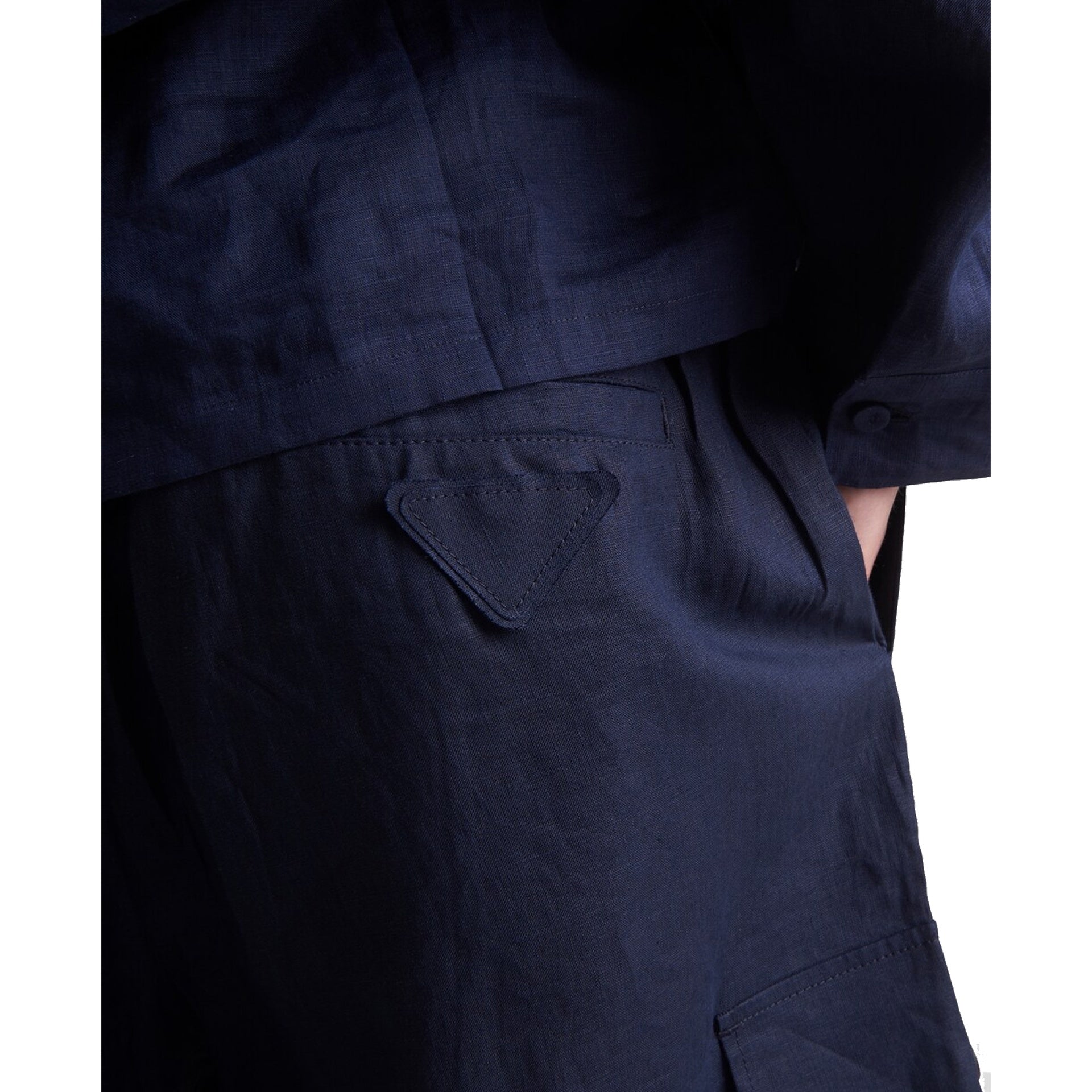 Prada Linen Bermuda