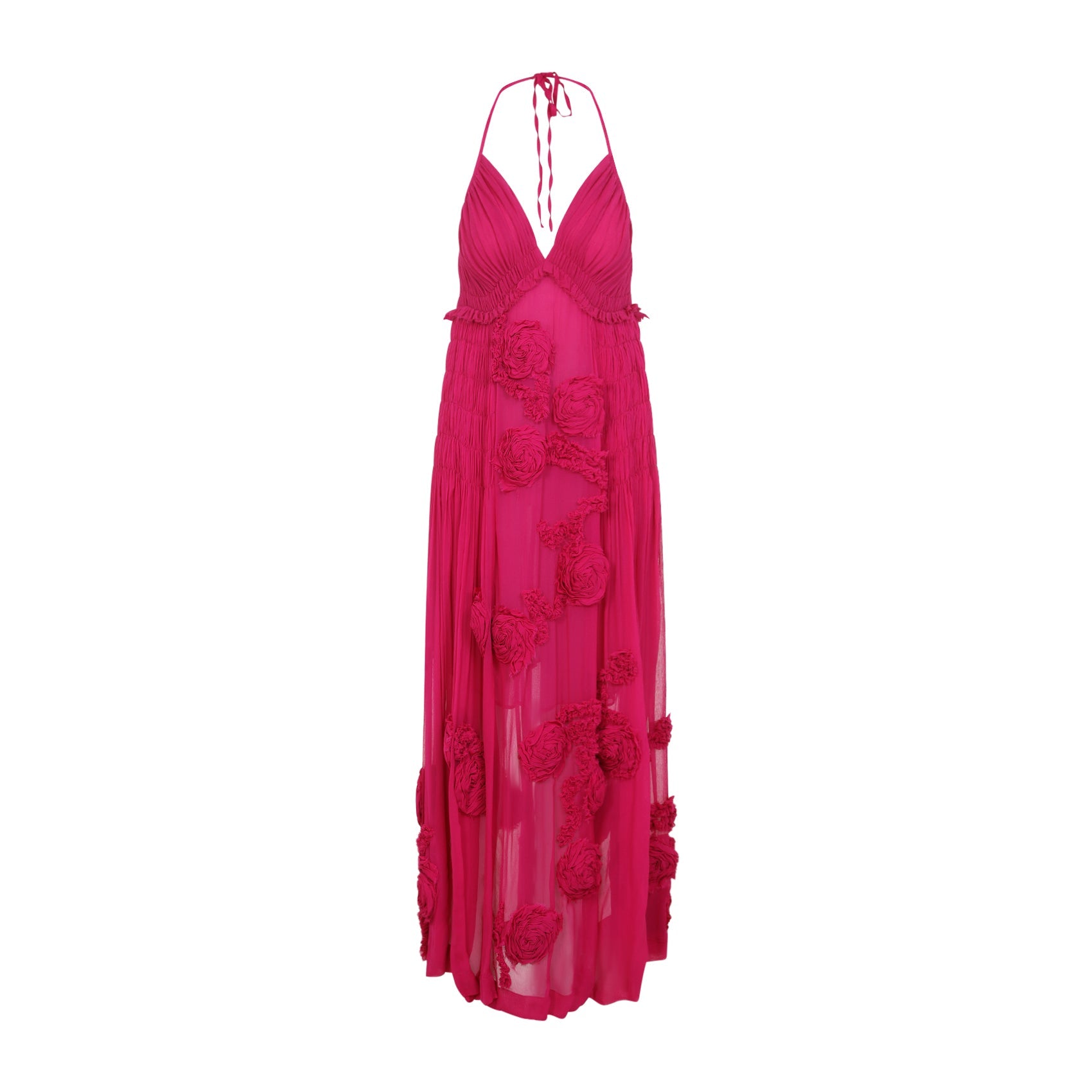 Dries Van Noten Midi dresses - Pink & Purple | b413636cc44bcd6681f1a9de4bbc508b0f634c56