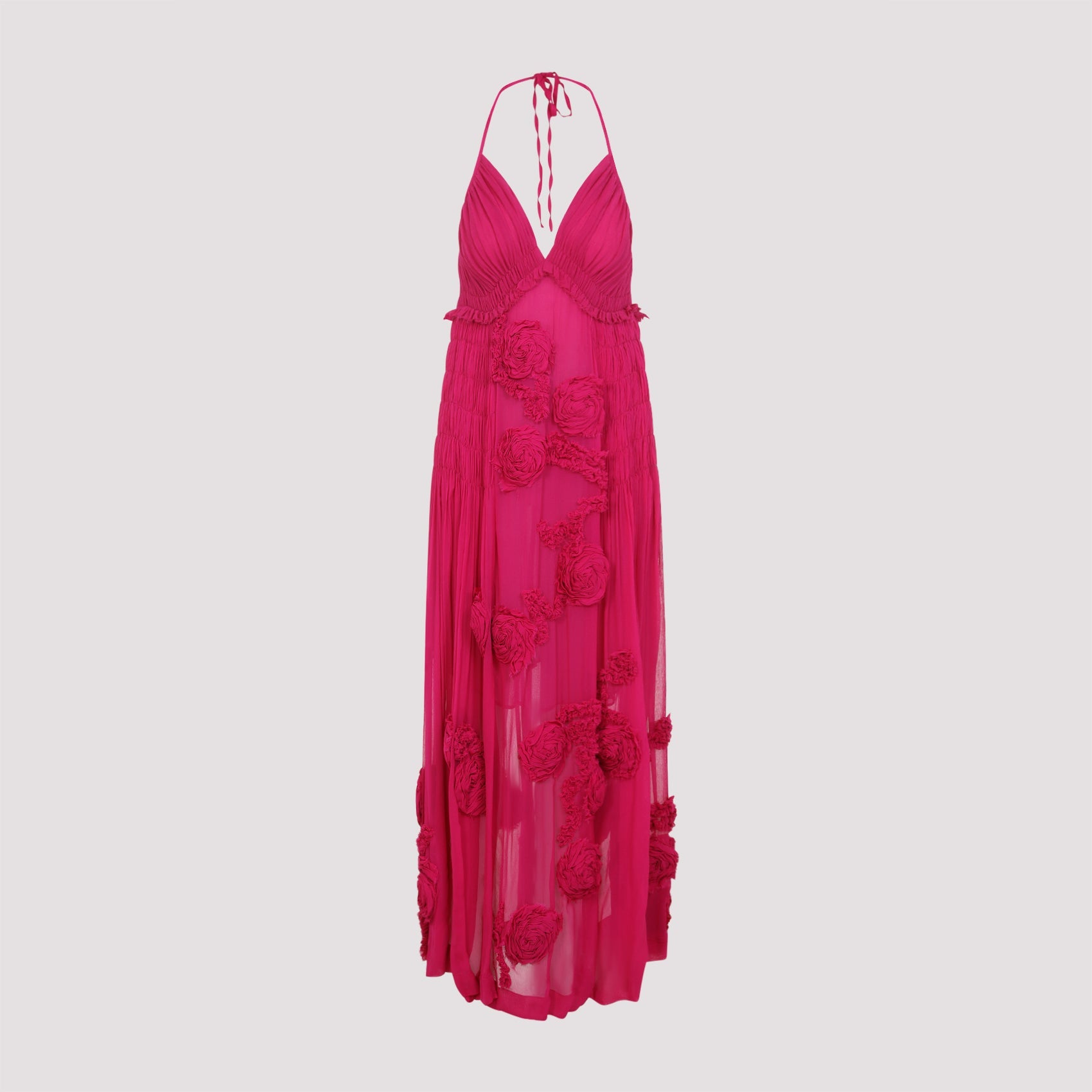 Dries Van Noten Midi dresses - Pink & Purple | 2ae3553bd073239fbe20154f5fe8fd722bd878a9