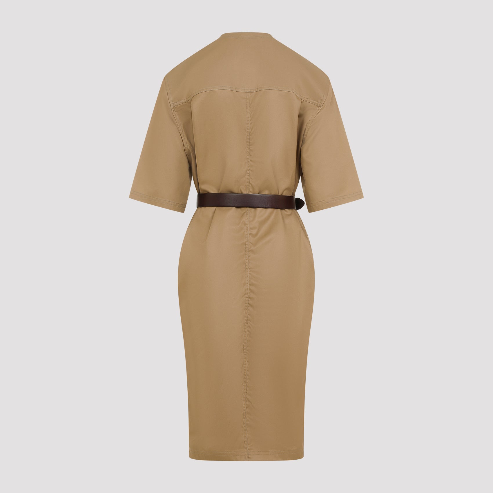 Saint Laurent Midi dresses - Nude & Neutrals | 01e432ead00084e4aad9adc0d880a328a0305fad