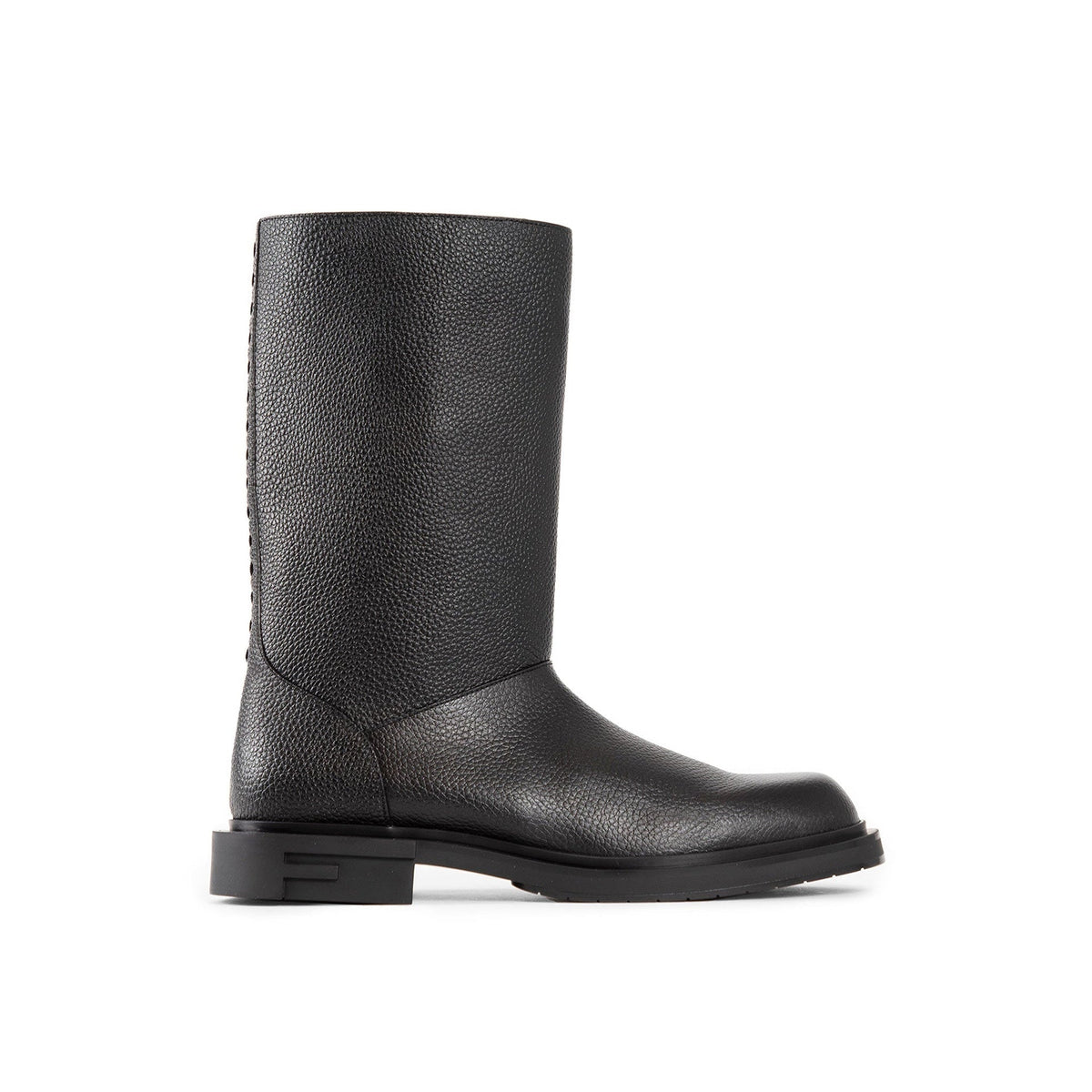 Fendi Leather Frame Boots