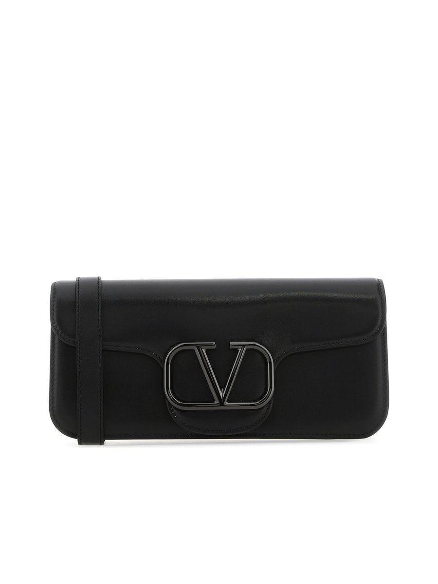 Valentino Garavani VLogo Plaque Shoulder Bag