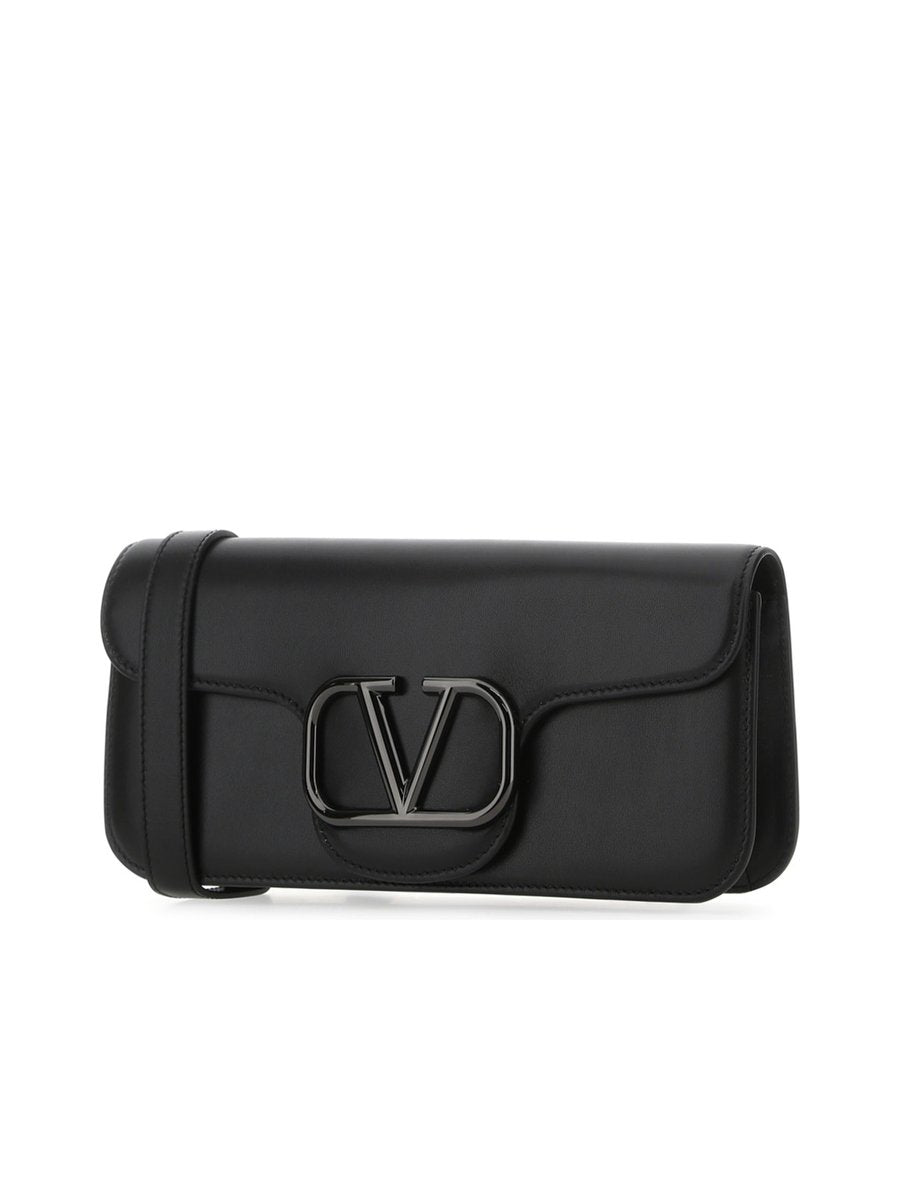 Valentino Garavani VLogo Plaque Shoulder Bag