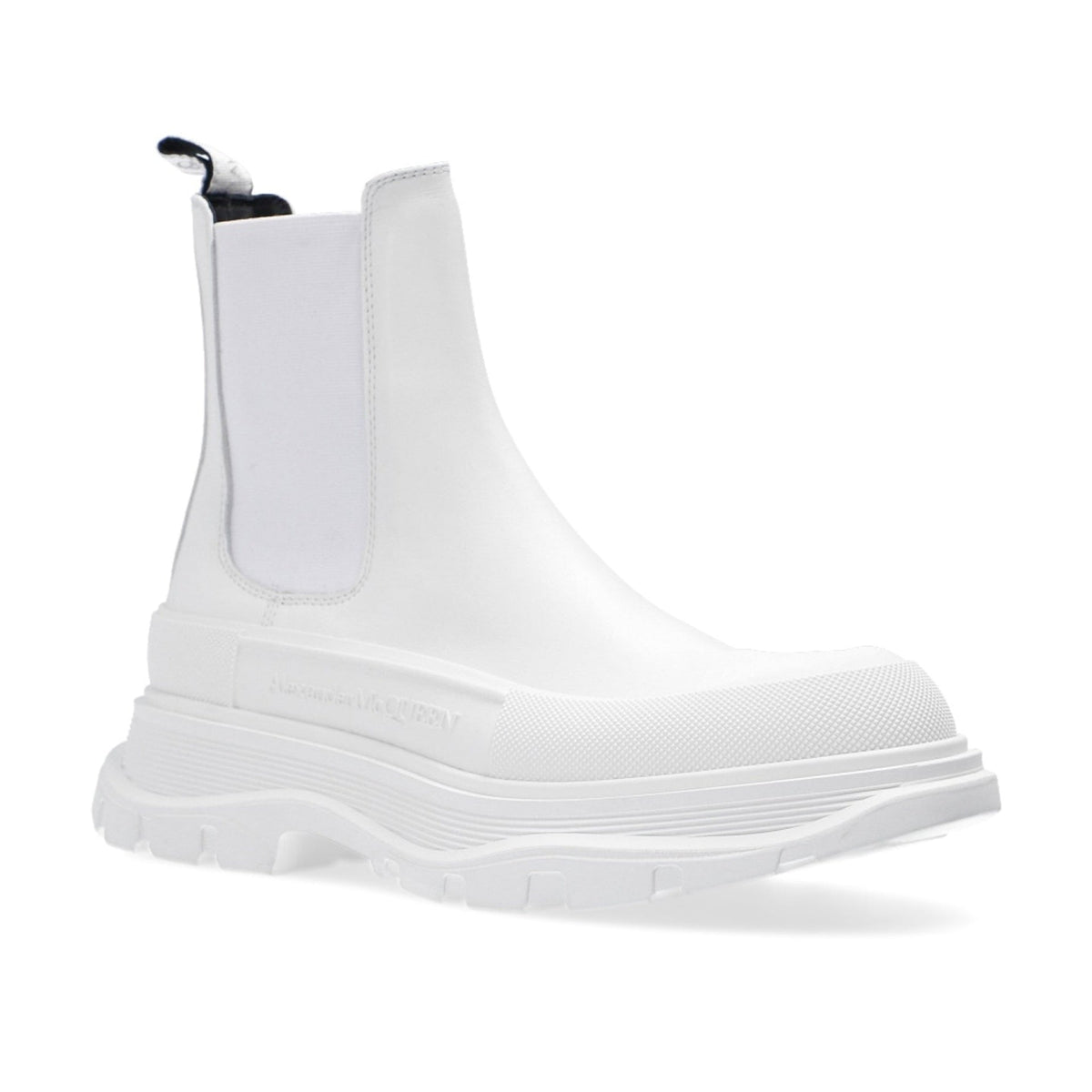 Alexander Mcqueen Leather Chunky Sole Sneakers