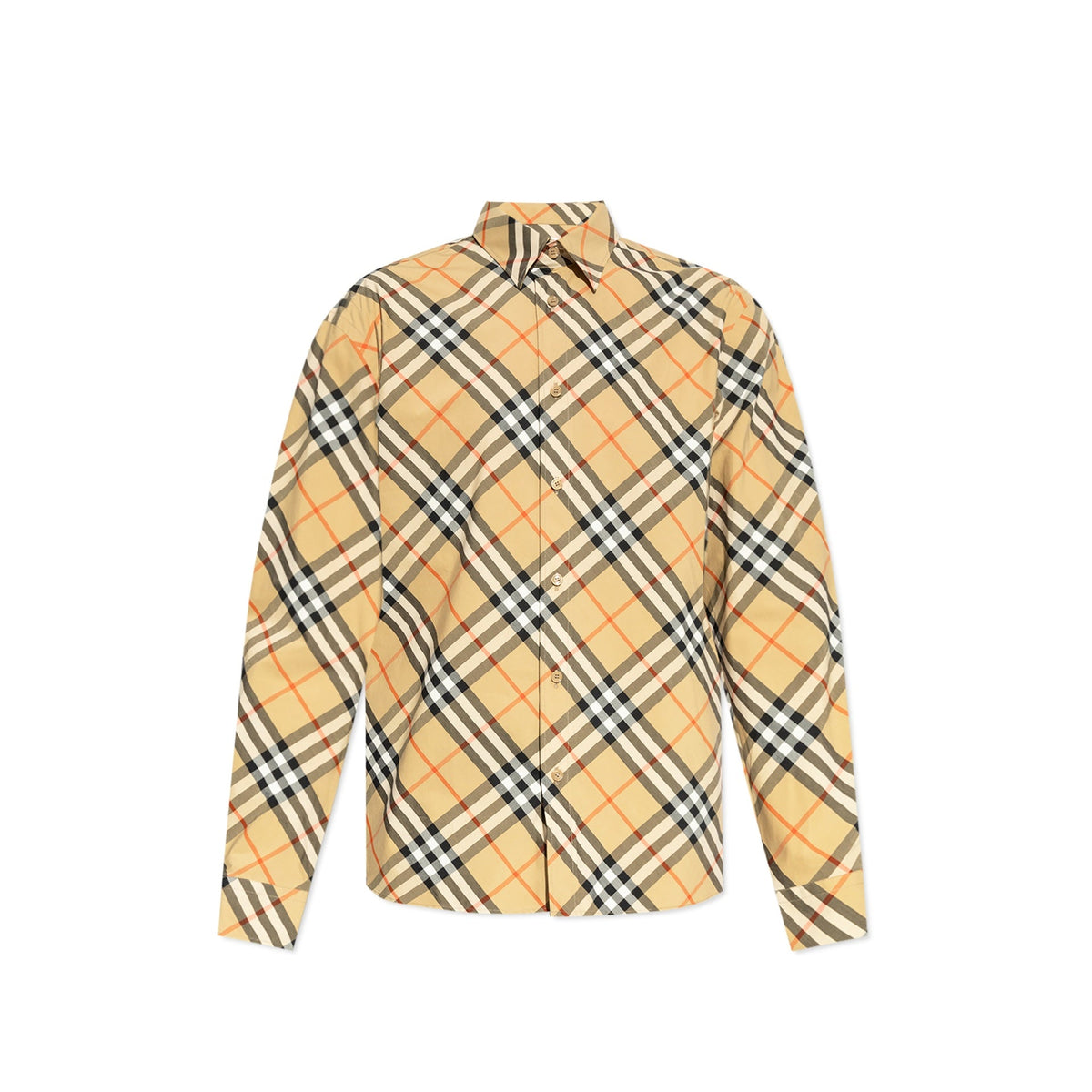 Burberry Checked Plaid Shirt