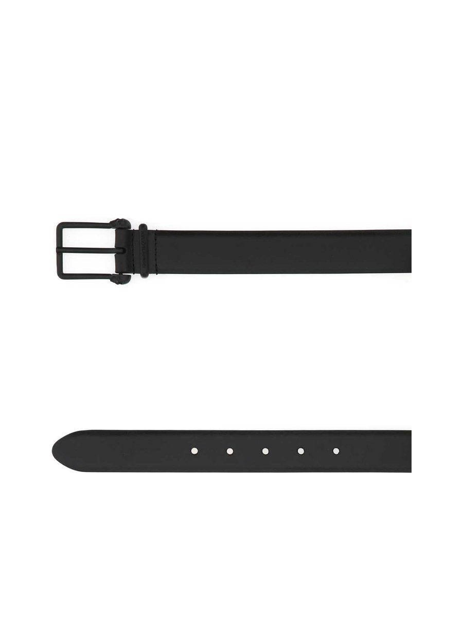 Alexander McQueen Belt in Black Leather