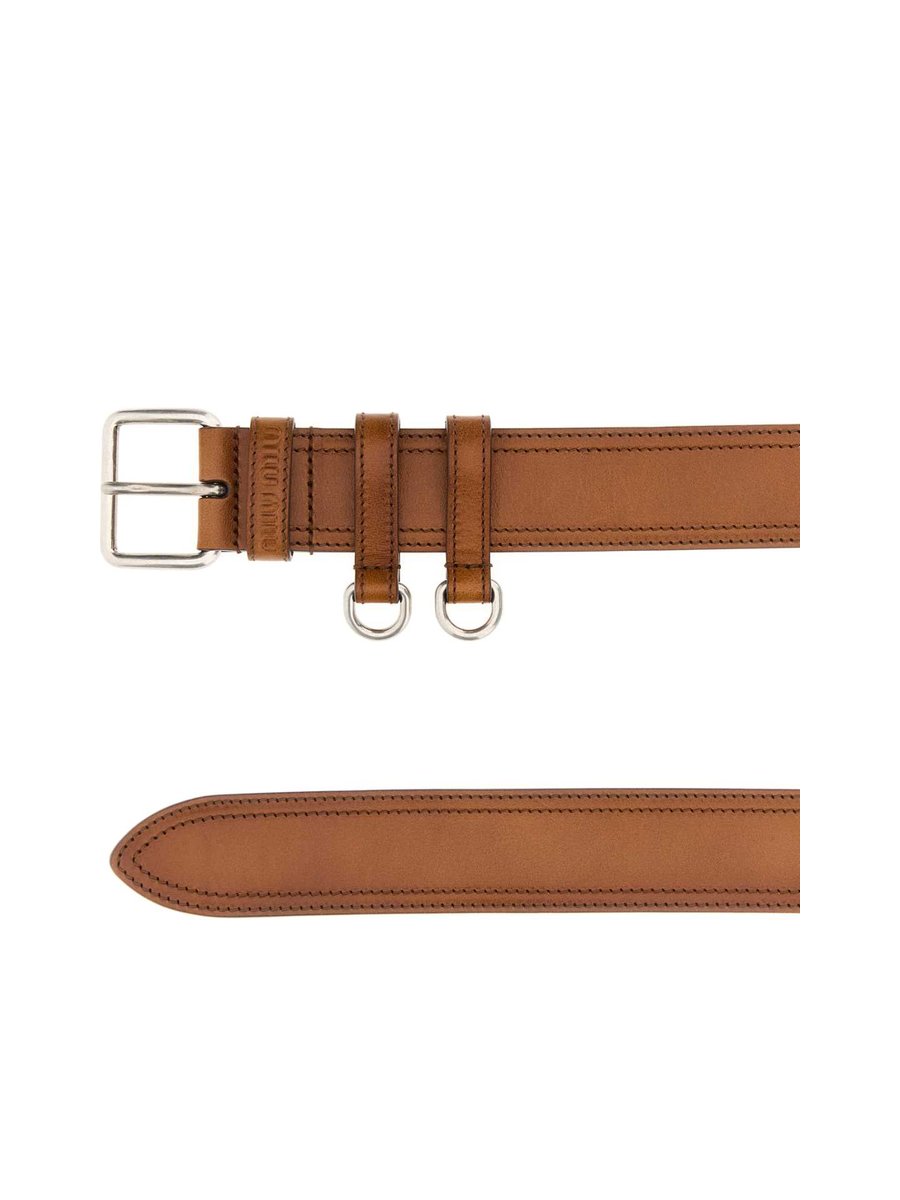 Miu Miu Leather Utility Belt